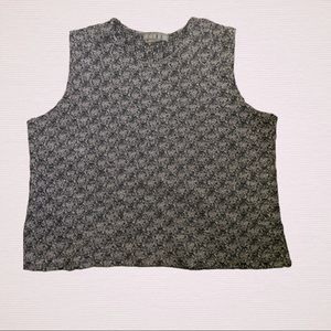 CINQ WOMENS PLUS XL DRESSY TANK TOP , 35%Poly. 55%NYLON 10%SPANDEX. Beautiful